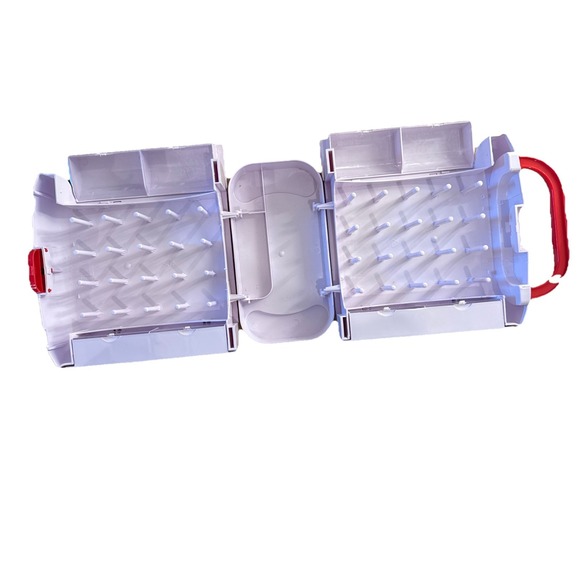 SINGER Sew Essentials Storage Case Portable Sewing Box Spool Organizer - Picture 4 of 5